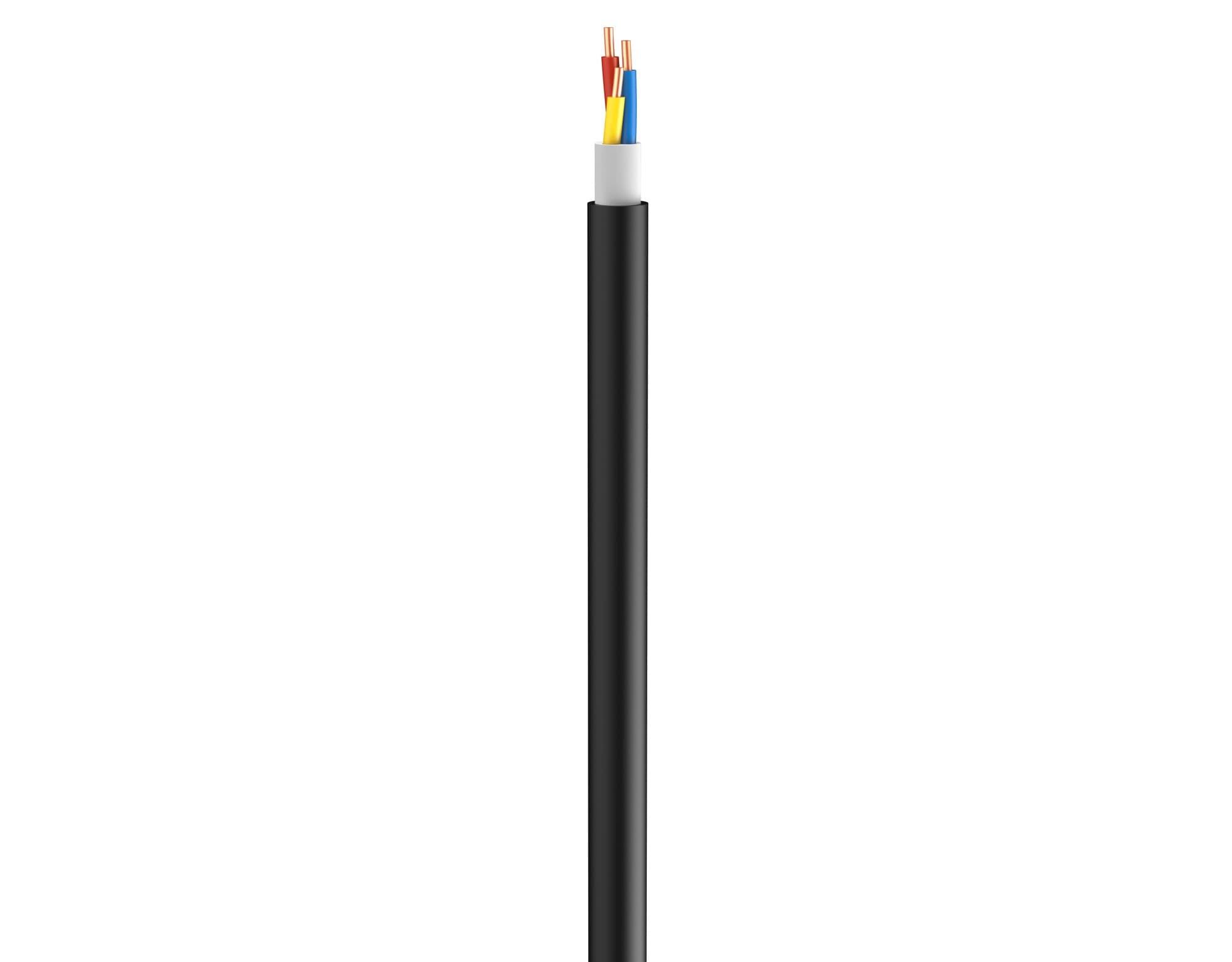 Câble rigide DELKA 3x2,5 mm² - cuivre